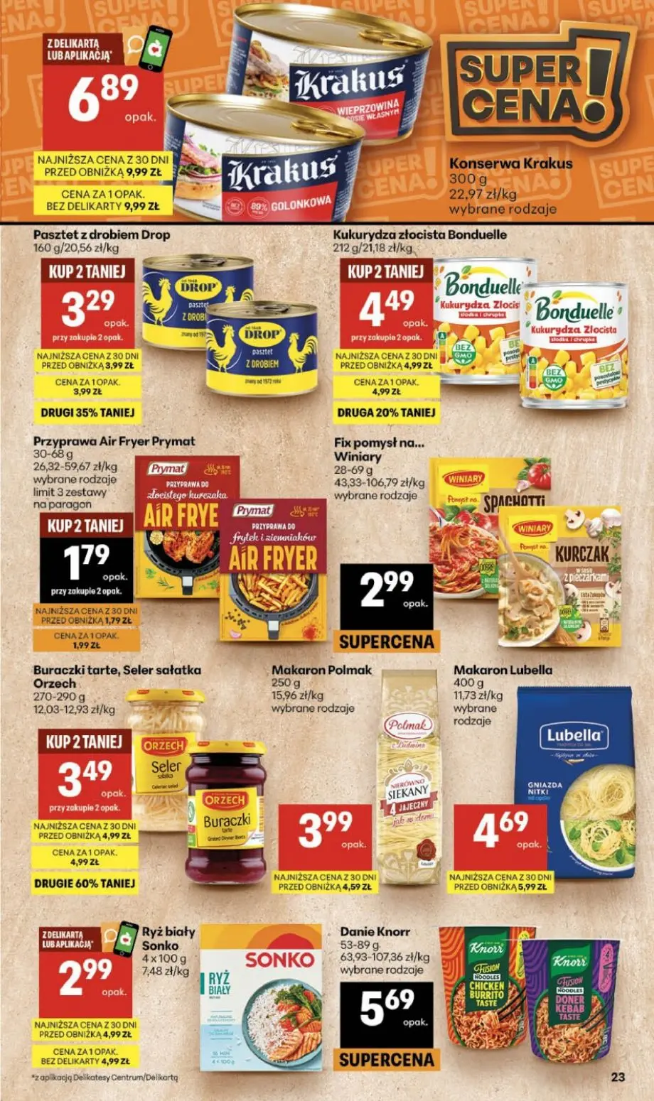 gazetka promocyjna Delikatesy Centrum Od czwartku - Strona 23
