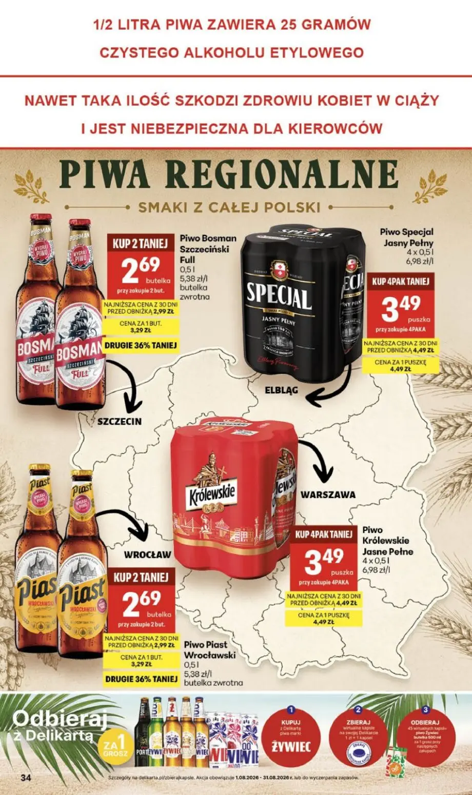 gazetka promocyjna Delikatesy Centrum Od czwartku - Strona 34
