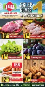 Gazetka promocyjna Jan, ważna od 2026-08-06 do 2026-08-12.