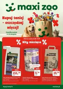 Gazetka promocyjna Maxi Zoo, ważna od 2026-08-06 do 2026-08-12.
