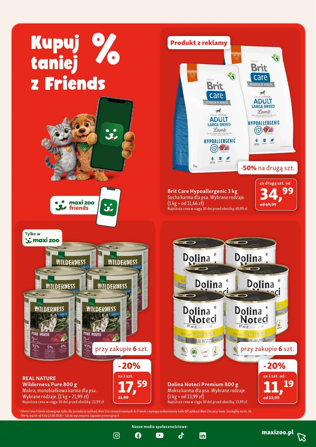 gazetka promocyjna Maxi Zoo Kupuj taniej dla pupila - Strona 5