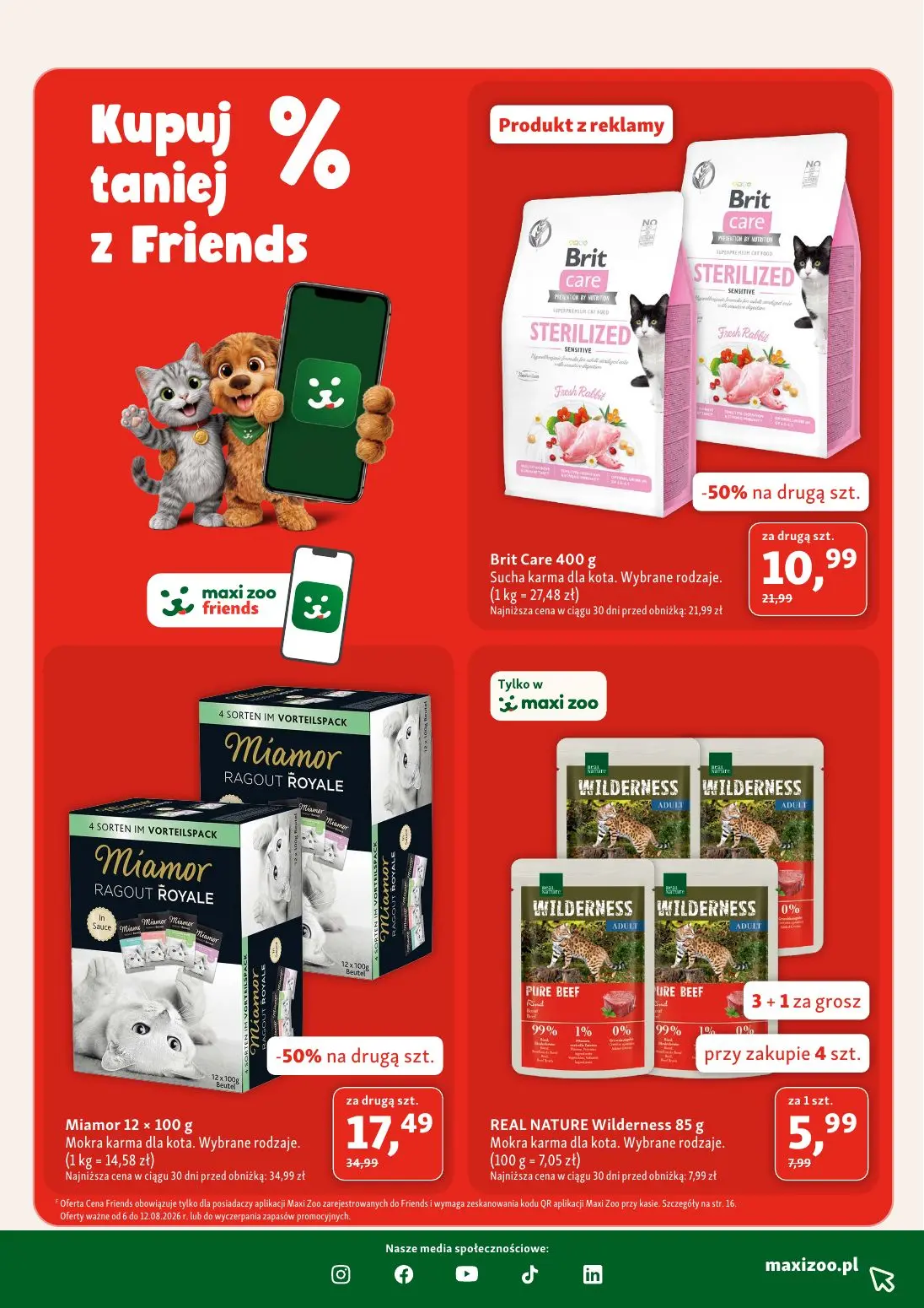 gazetka promocyjna Maxi Zoo Kupuj taniej dla pupila - Strona 7