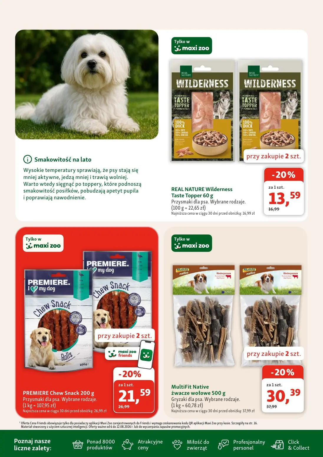 gazetka promocyjna Maxi Zoo Kupuj taniej dla pupila - Strona 8
