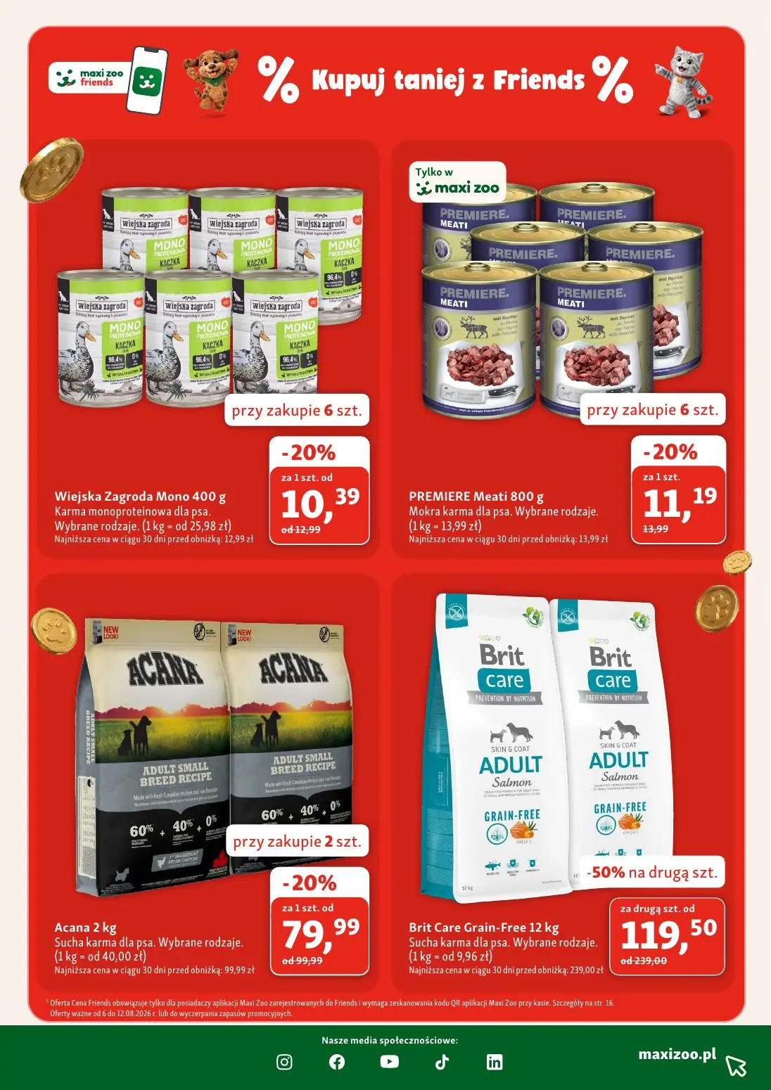 gazetka promocyjna Maxi Zoo Kupuj taniej dla pupila - Strona 9