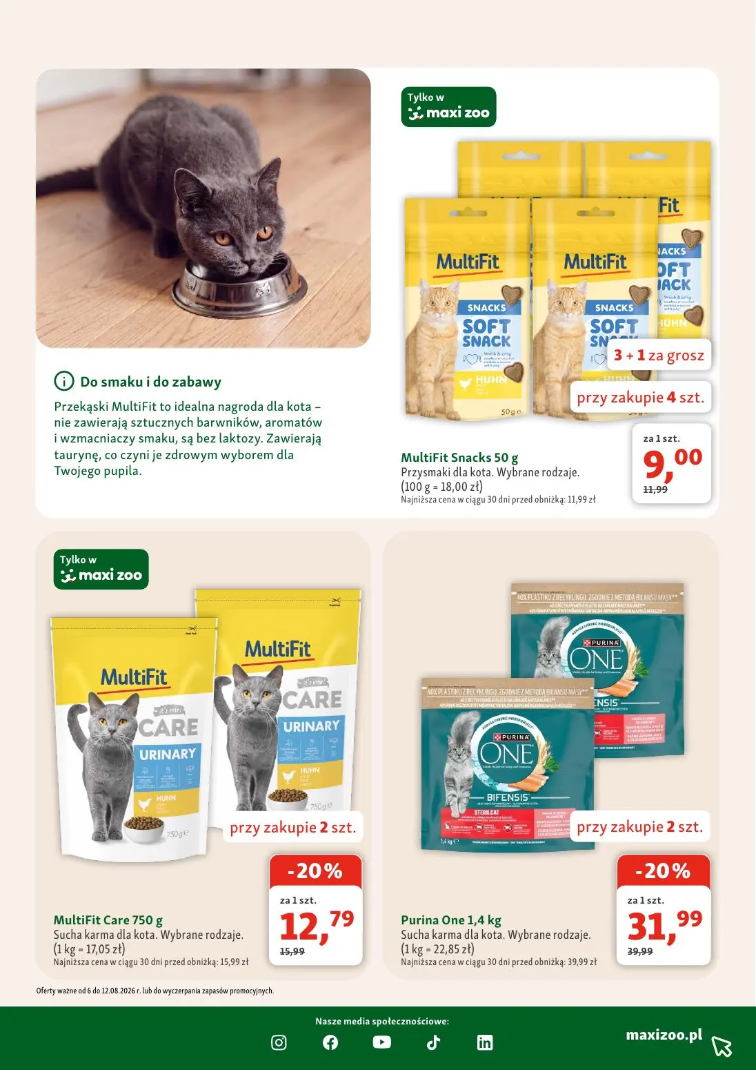 gazetka promocyjna Maxi Zoo Kupuj taniej dla pupila - Strona 11
