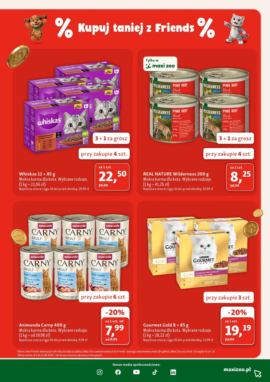 gazetka promocyjna Maxi Zoo Kupuj taniej dla pupila - Strona 13