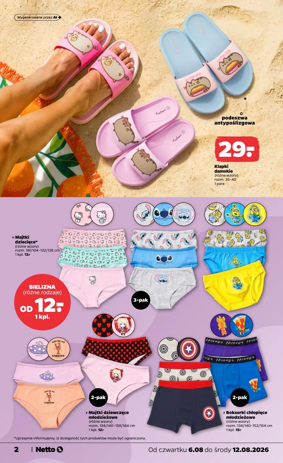 gazetka promocyjna NETTO Tekstylia dziecięce i nie tylko! - Strona 2