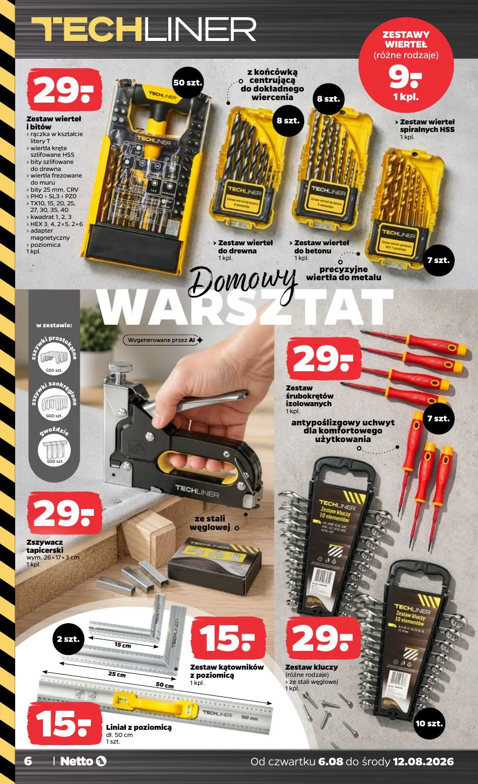 gazetka promocyjna NETTO Tekstylia dziecięce i nie tylko! - Strona 6