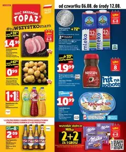 Gazetka promocyjna Topaz, ważna od 2026-08-06 do 2026-08-12.