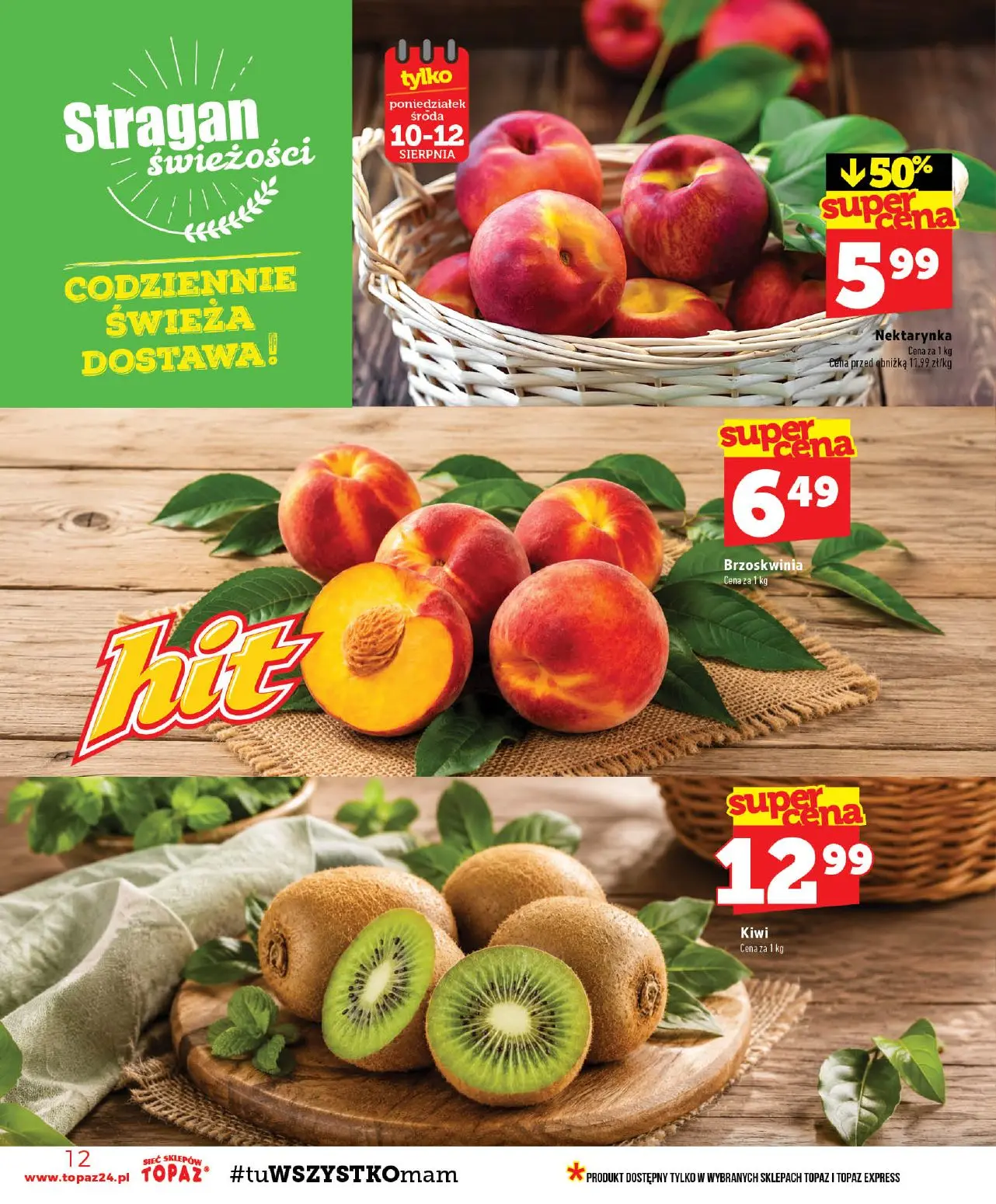 gazetka promocyjna Topaz  - Strona 12