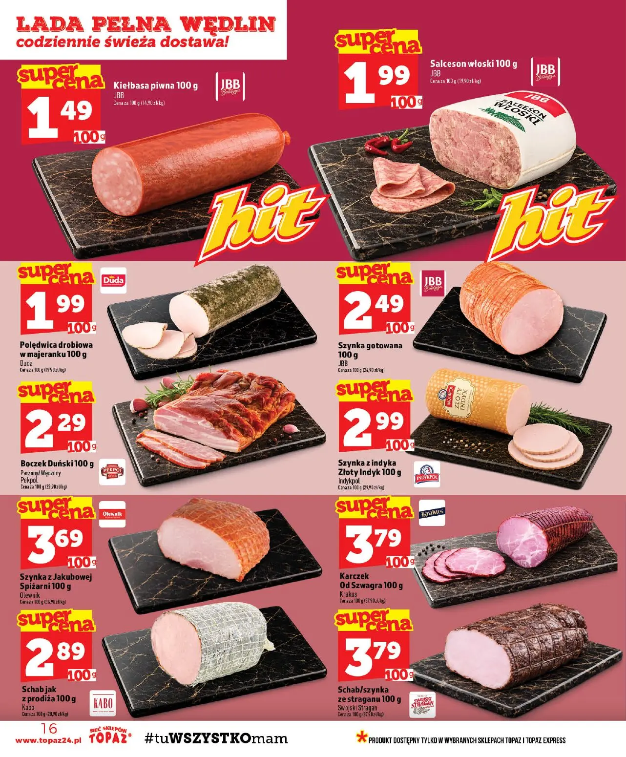 gazetka promocyjna Topaz  - Strona 16