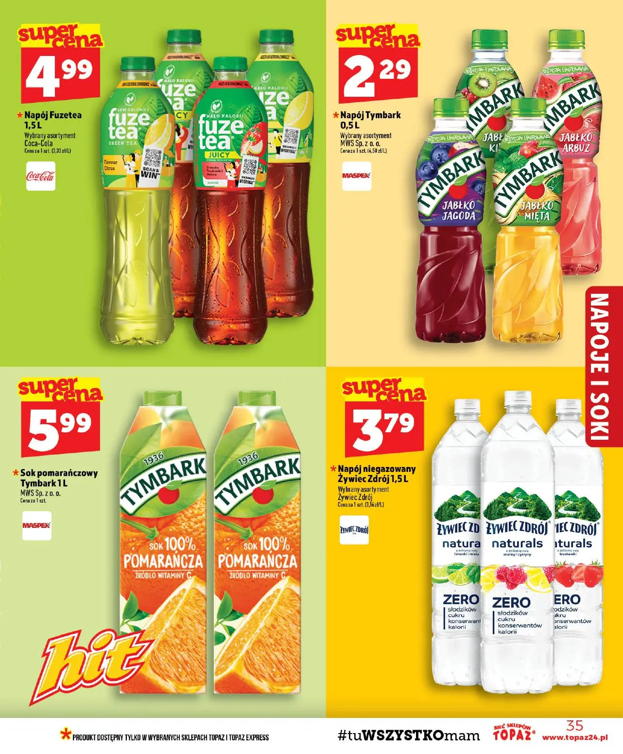 gazetka promocyjna Topaz  - Strona 35