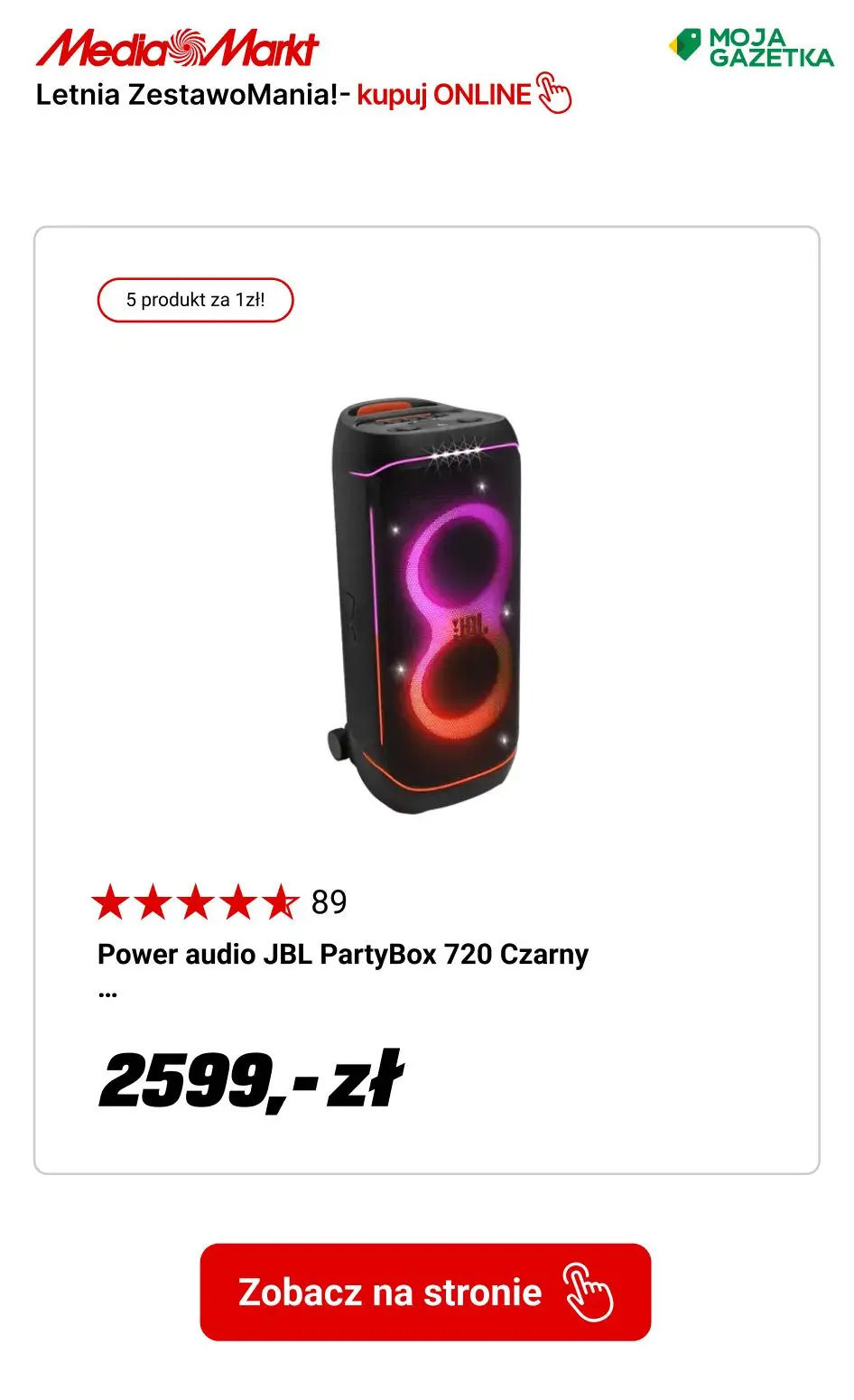 gazetka promocyjna Media Markt ☀️Letnia ZestawoMania!☀️Kupuj w zestawach i oszczędzaj - Strona 9