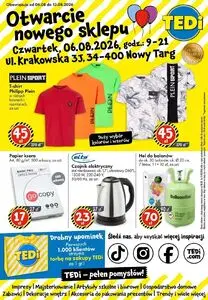 Gazetka promocyjna TEDi, ważna od 2026-08-06 do 2026-08-13.