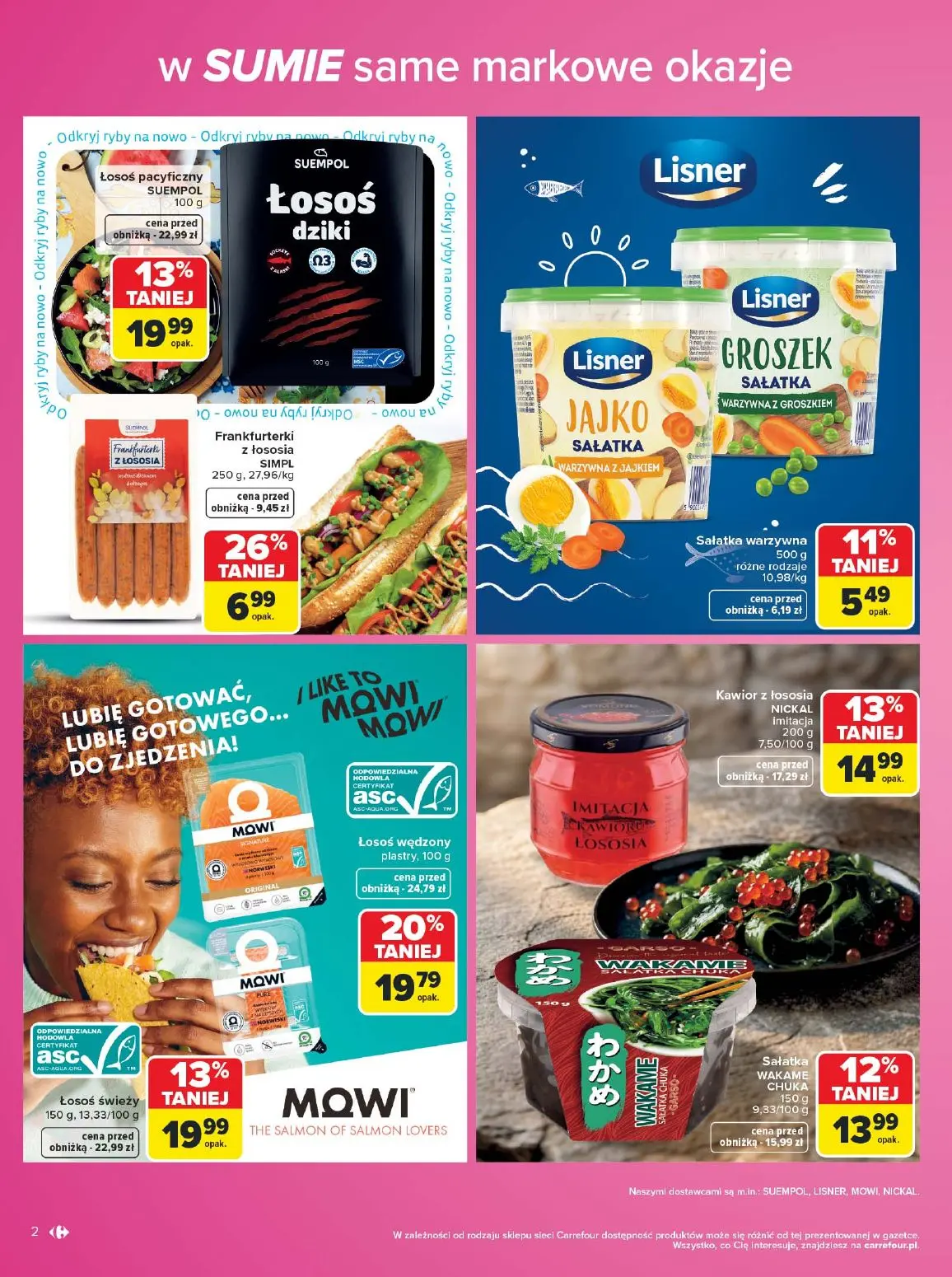 gazetka promocyjna Carrefour Same markowe okazje - Strona 2