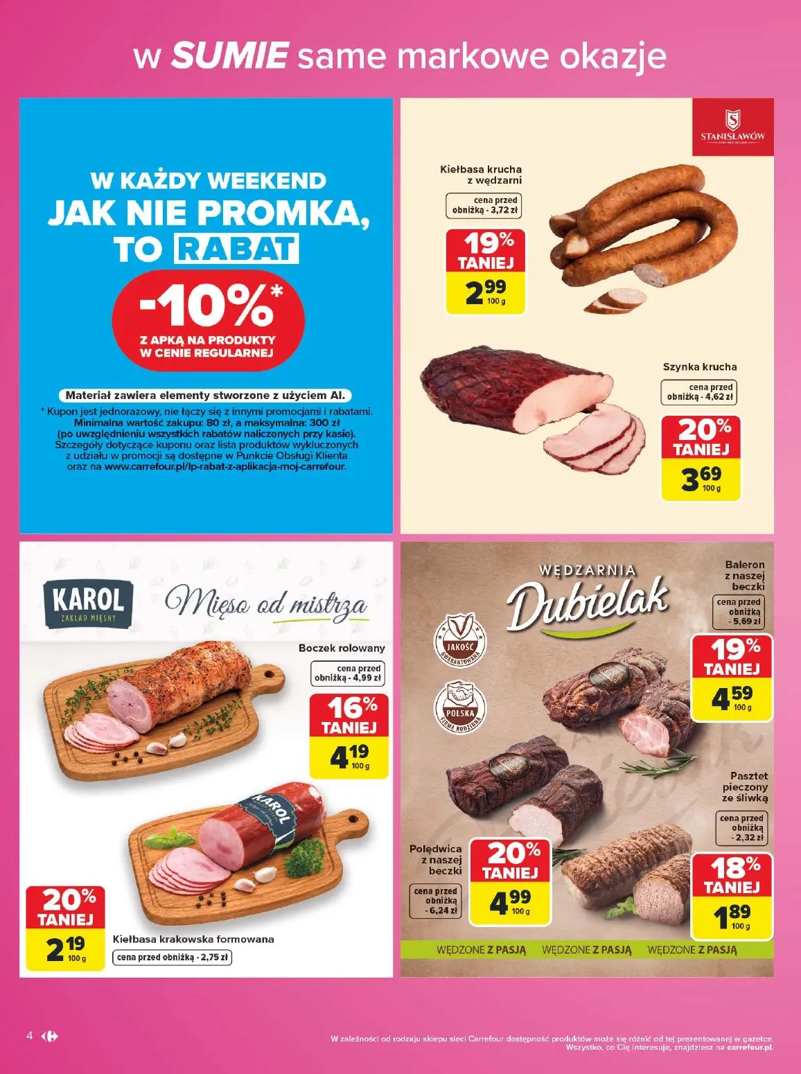 gazetka promocyjna Carrefour Same markowe okazje - Strona 4