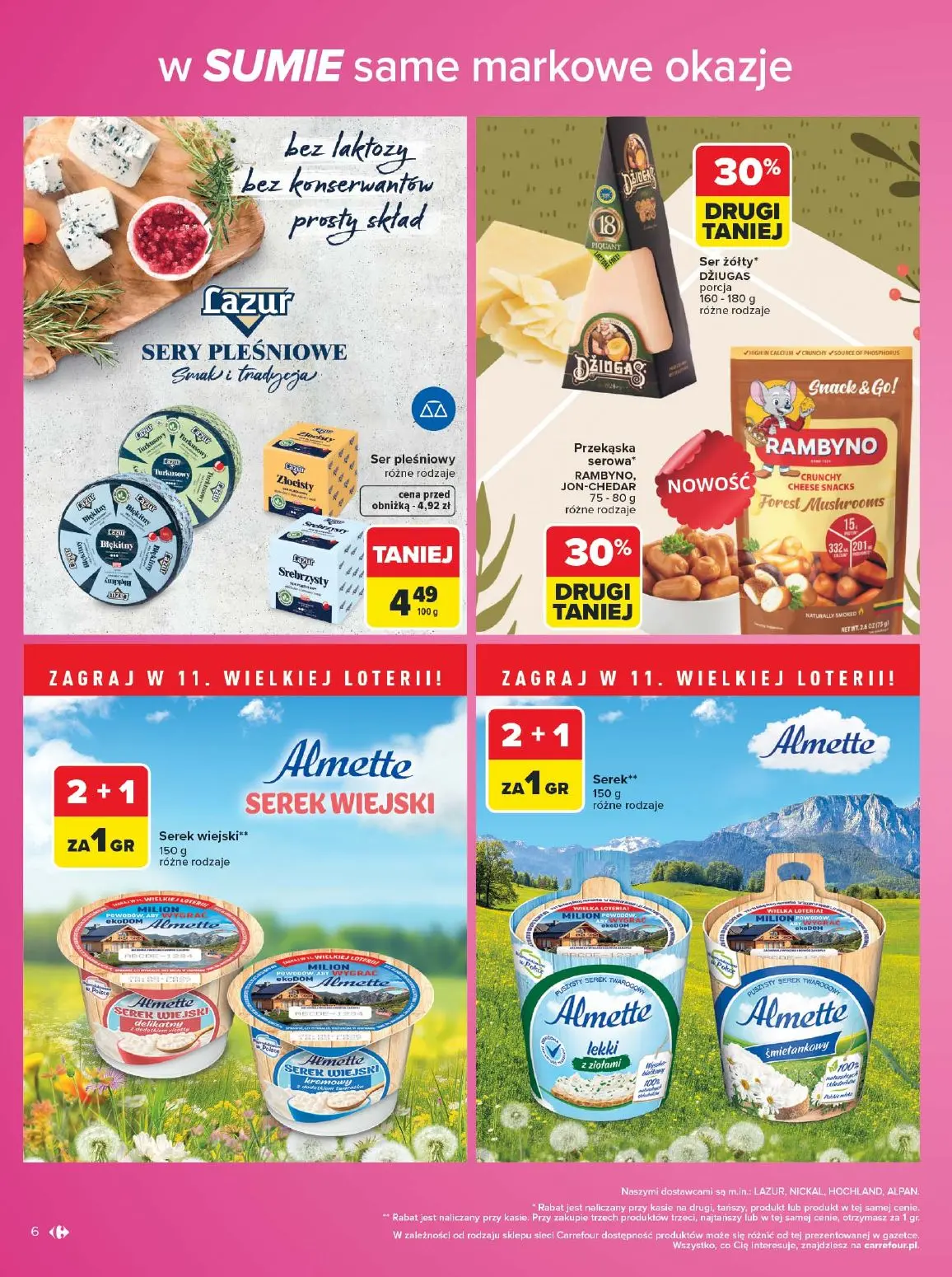 gazetka promocyjna Carrefour Same markowe okazje - Strona 6