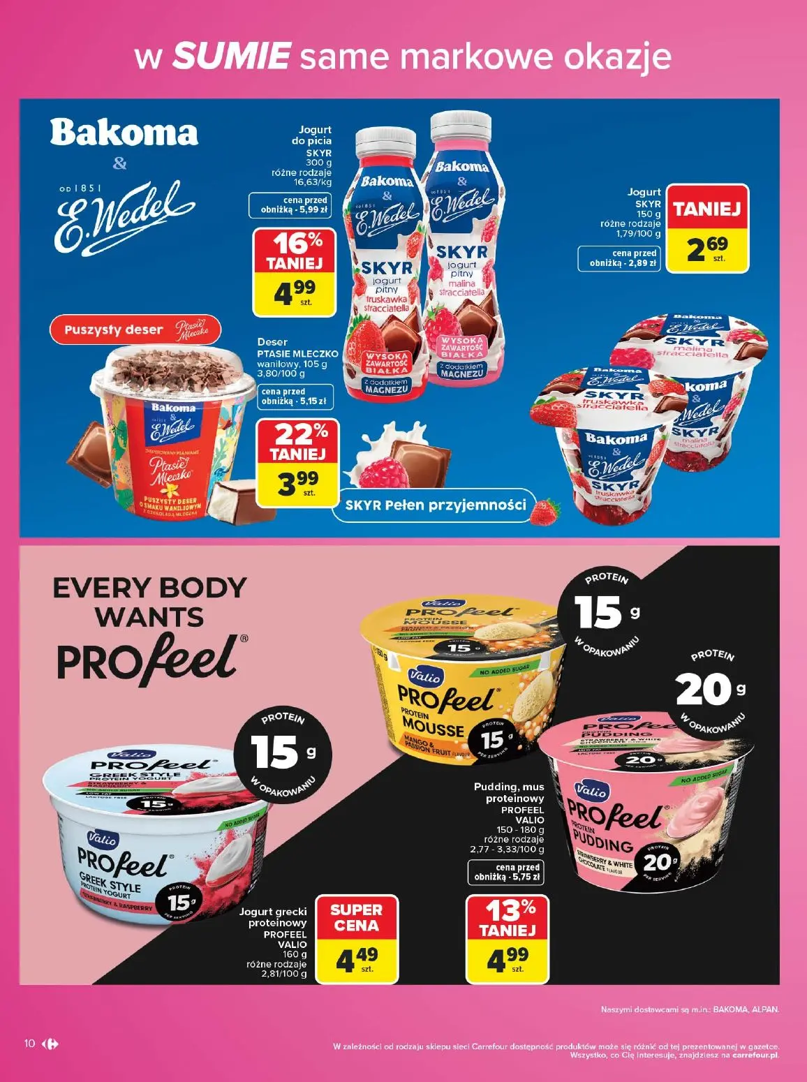 gazetka promocyjna Carrefour Same markowe okazje - Strona 10