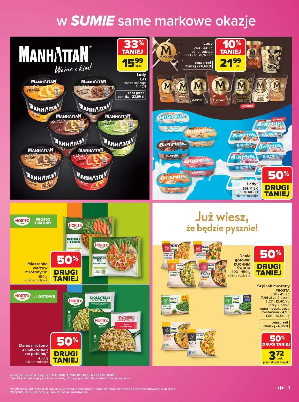 gazetka promocyjna Carrefour Same markowe okazje - Strona 13
