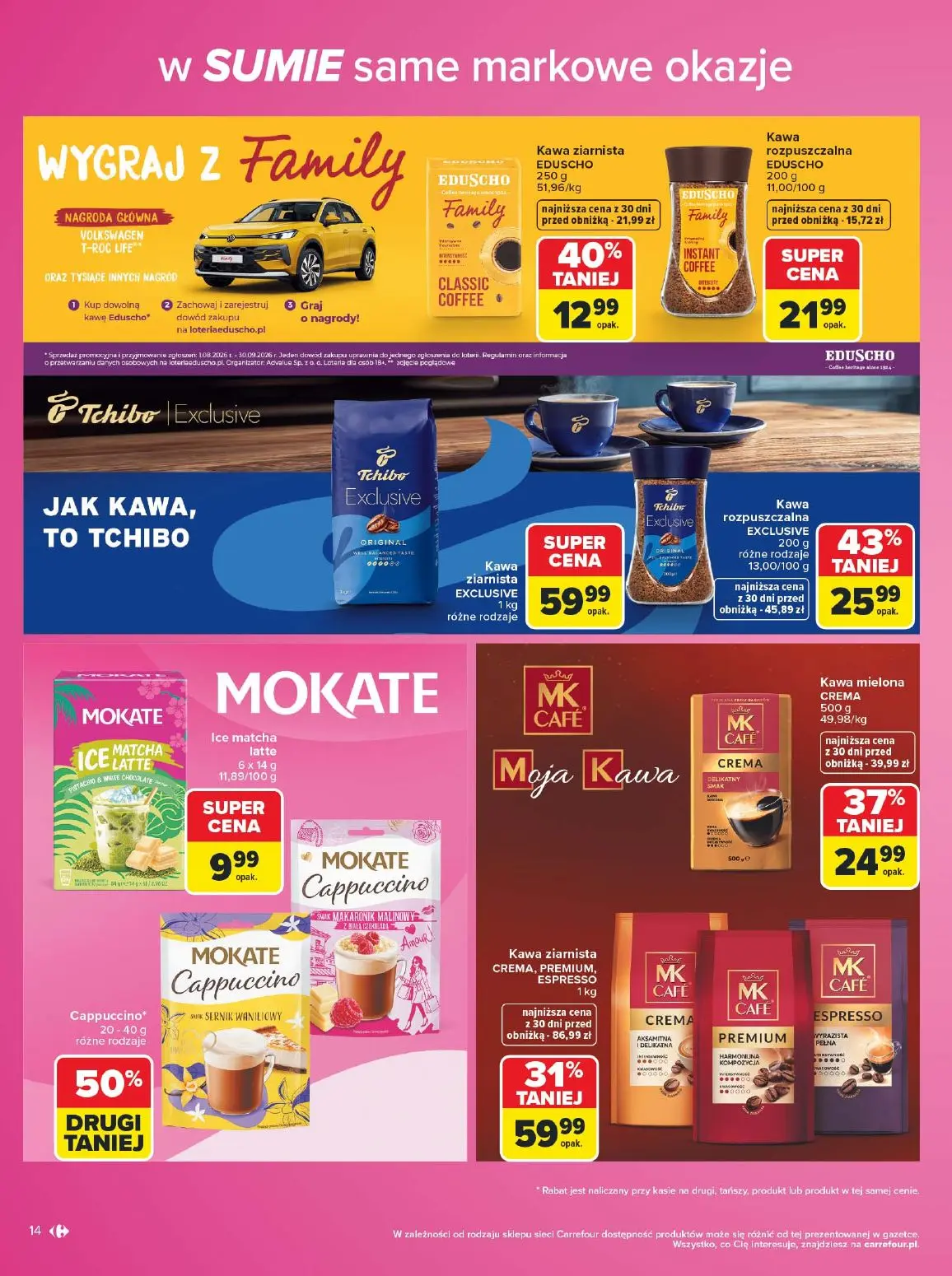 gazetka promocyjna Carrefour Same markowe okazje - Strona 14