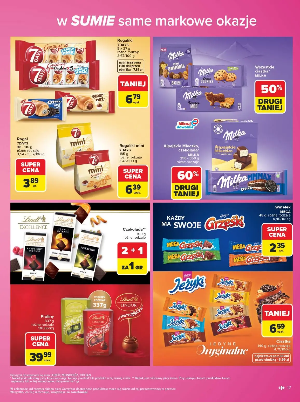 gazetka promocyjna Carrefour Same markowe okazje - Strona 17