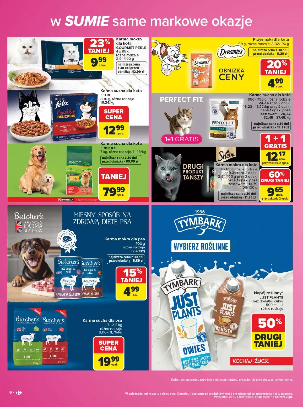 gazetka promocyjna Carrefour Same markowe okazje - Strona 30