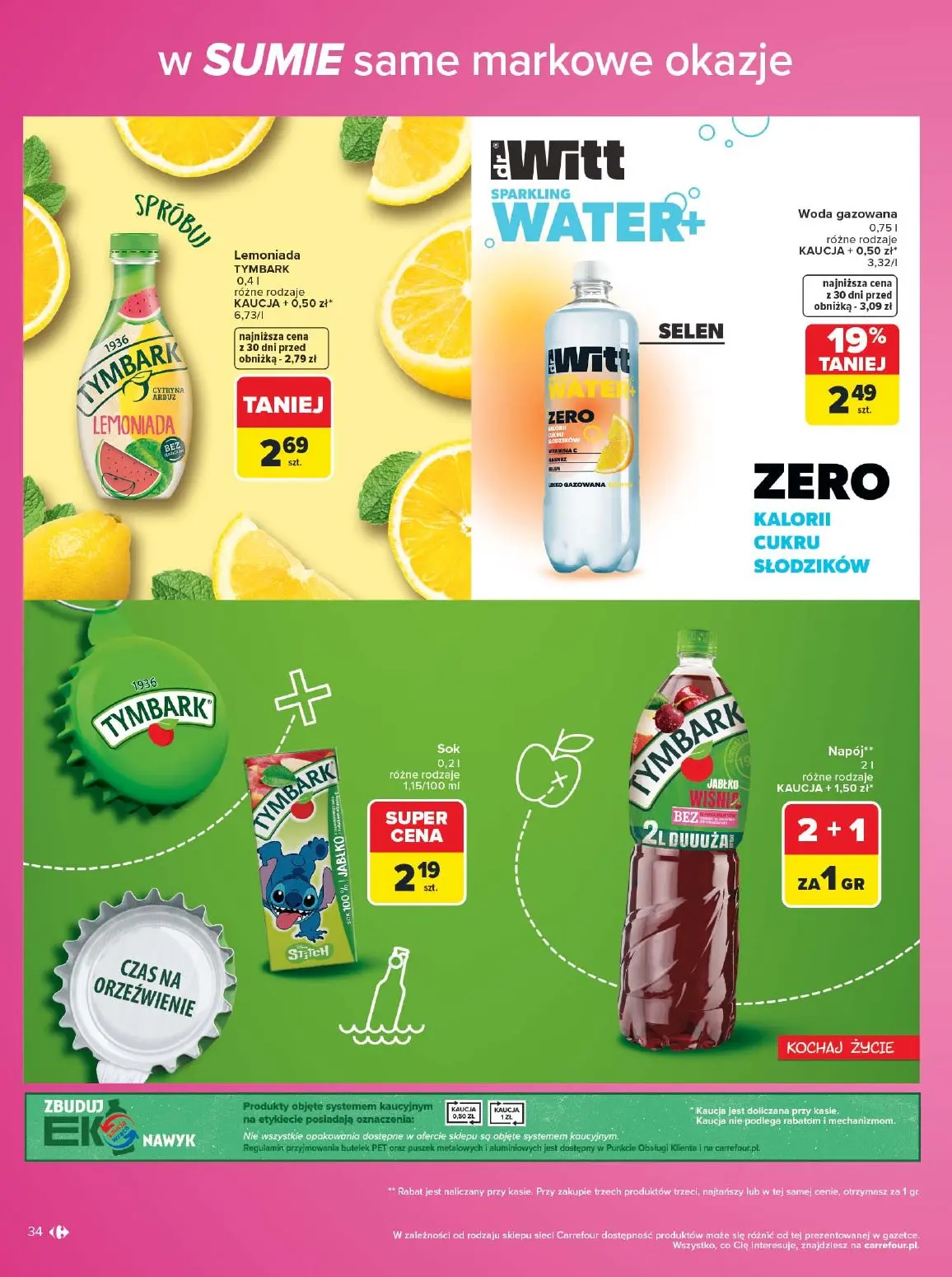 gazetka promocyjna Carrefour Same markowe okazje - Strona 34
