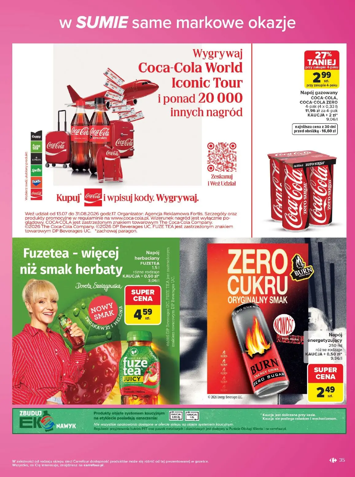 gazetka promocyjna Carrefour Same markowe okazje - Strona 35