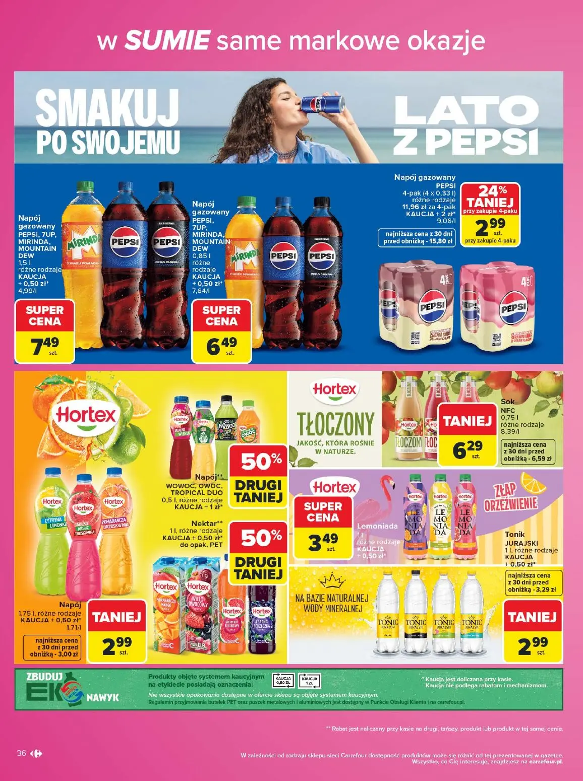 gazetka promocyjna Carrefour Same markowe okazje - Strona 36