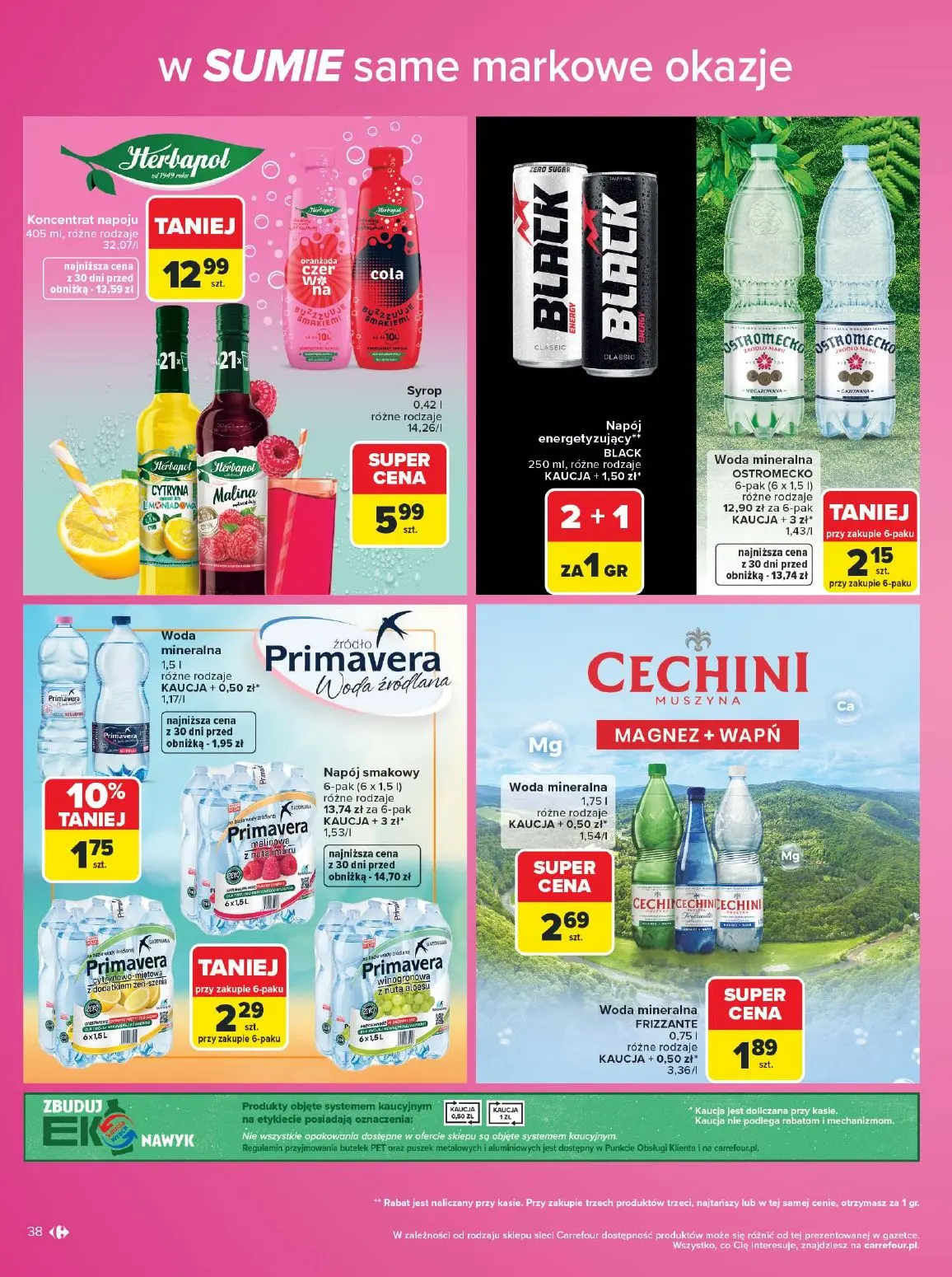 gazetka promocyjna Carrefour Same markowe okazje - Strona 38