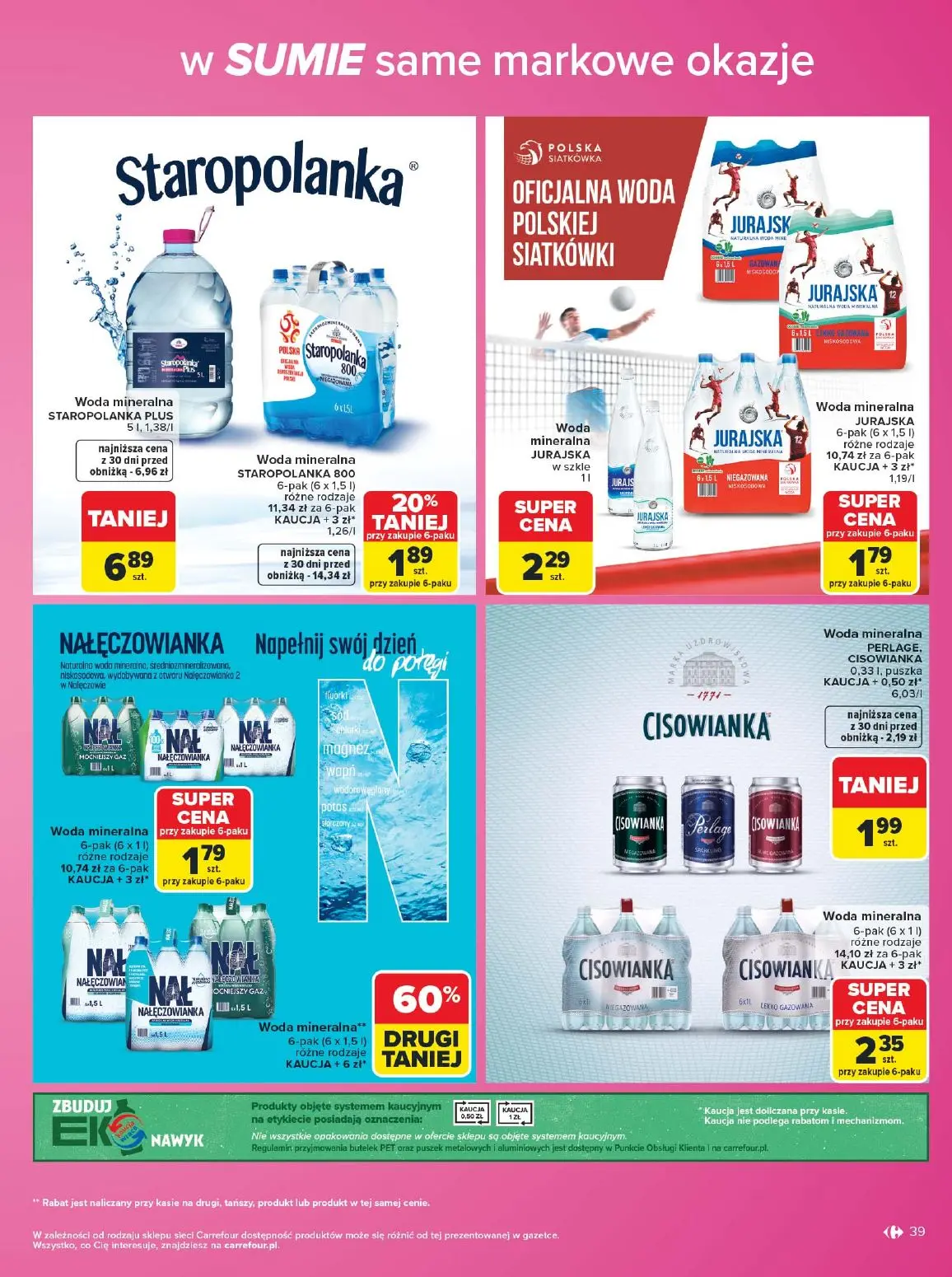 gazetka promocyjna Carrefour Same markowe okazje - Strona 39