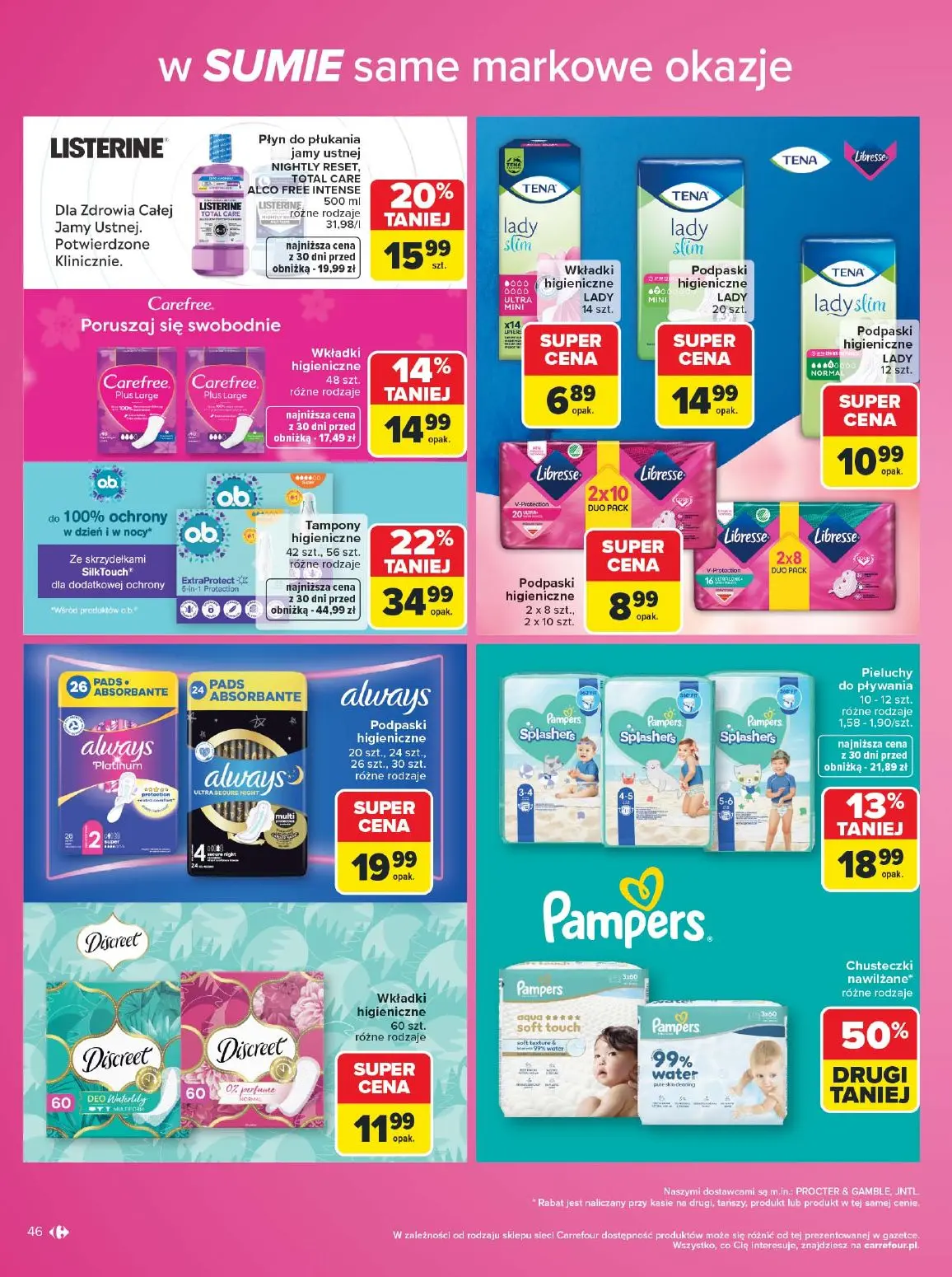 gazetka promocyjna Carrefour Same markowe okazje - Strona 46
