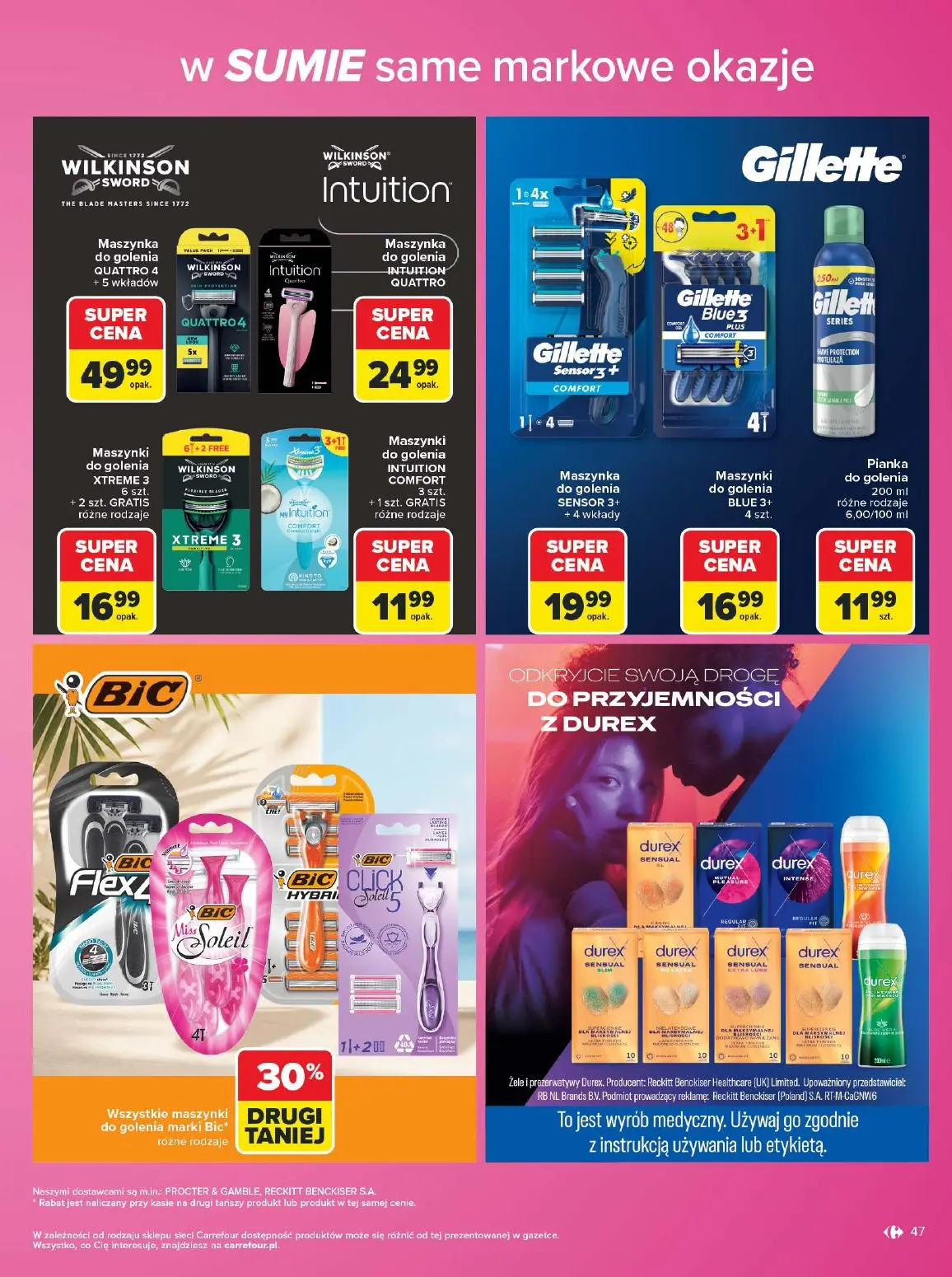 gazetka promocyjna Carrefour Same markowe okazje - Strona 47