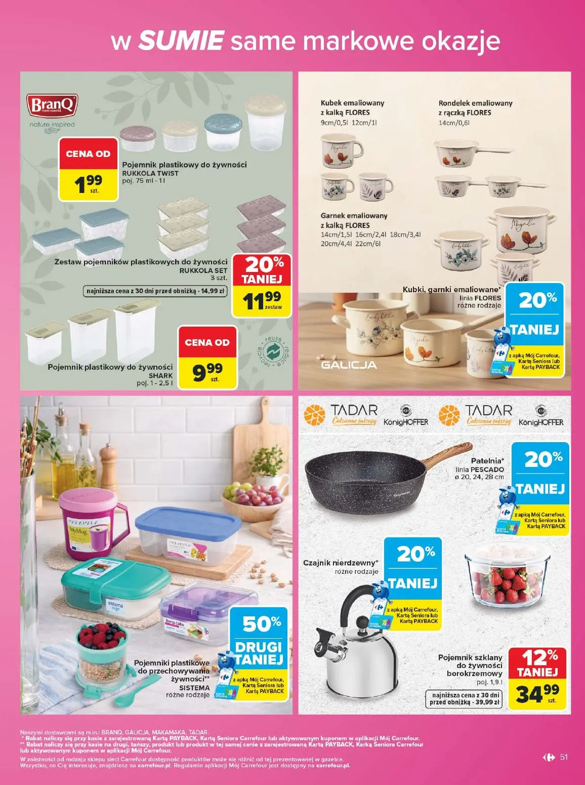 gazetka promocyjna Carrefour Same markowe okazje - Strona 51