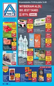 Gazetka promocyjna ALDI, ważna od 2026-08-10 do 2026-08-14.