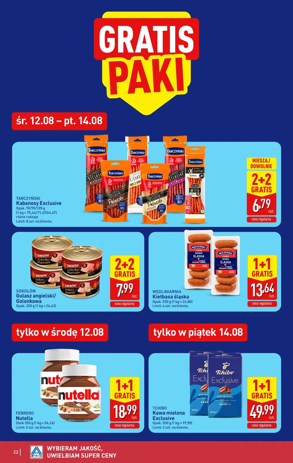 gazetka promocyjna ALDI Wybieram ALDI - Strona 22