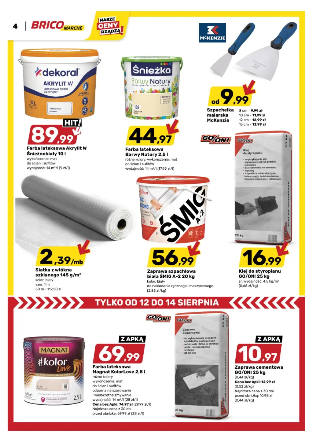 gazetka promocyjna BRICOMARCHE Nasze ceny rządzą - Strona 4