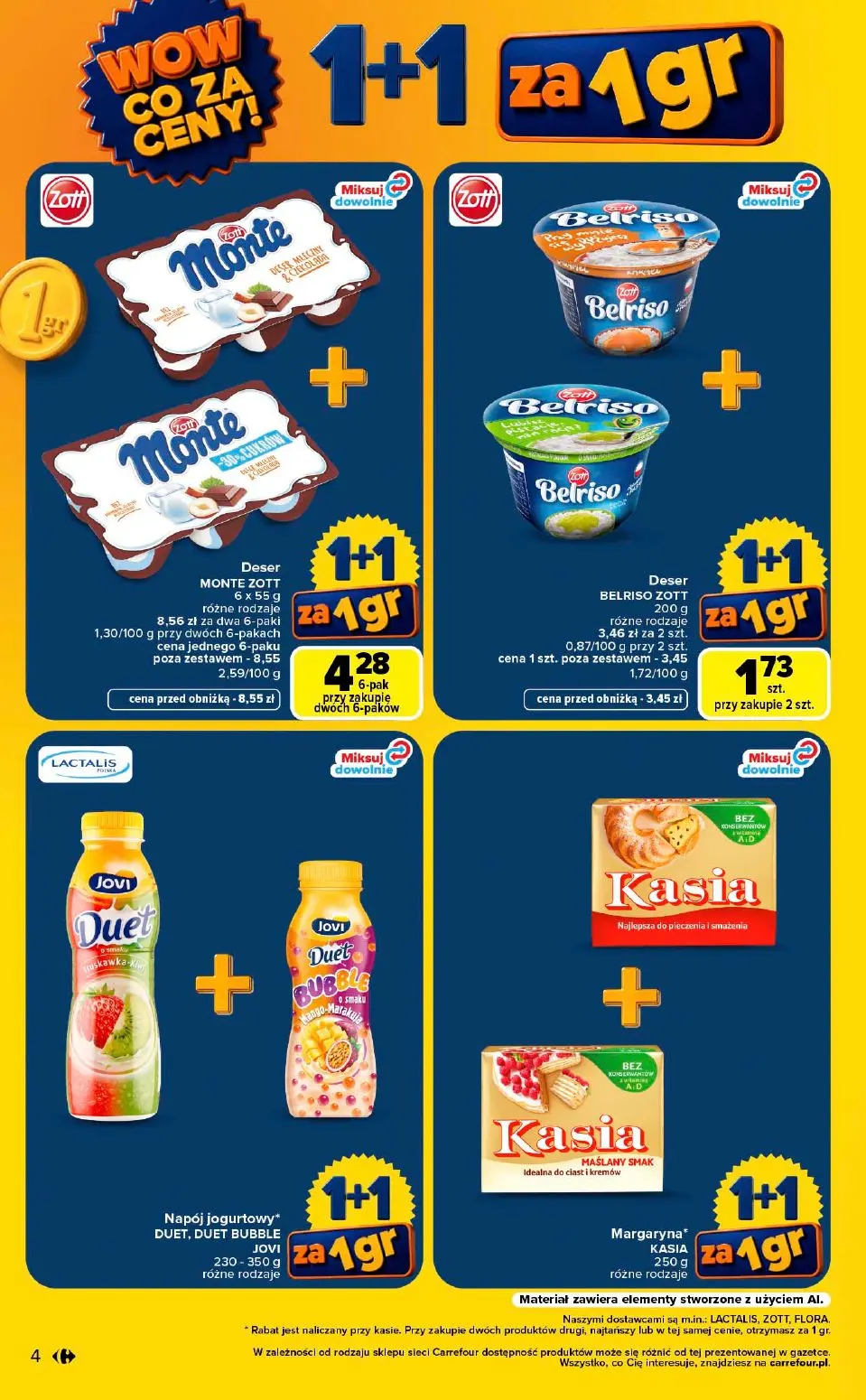 gazetka promocyjna Carrefour Wow co za ceny - Strona 4