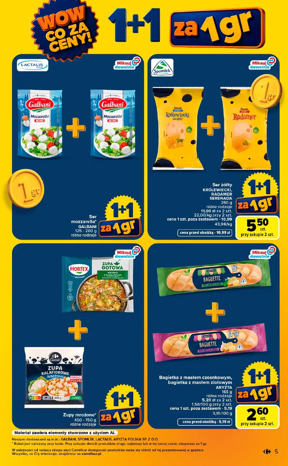 gazetka promocyjna Carrefour Wow co za ceny - Strona 5