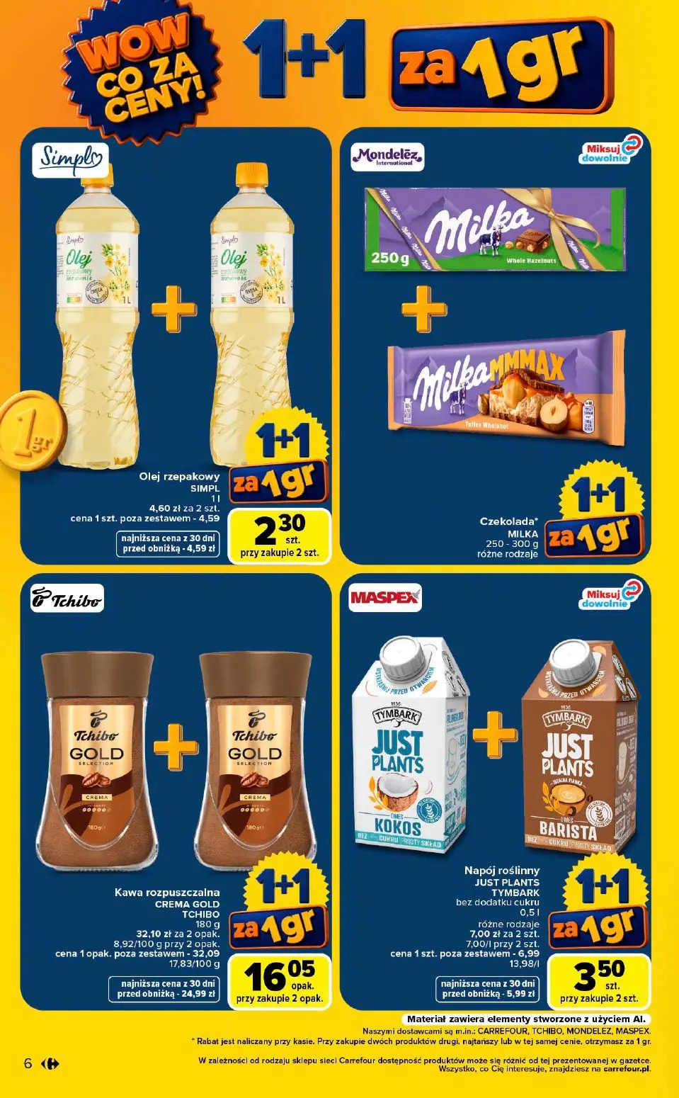 gazetka promocyjna Carrefour Wow co za ceny - Strona 6