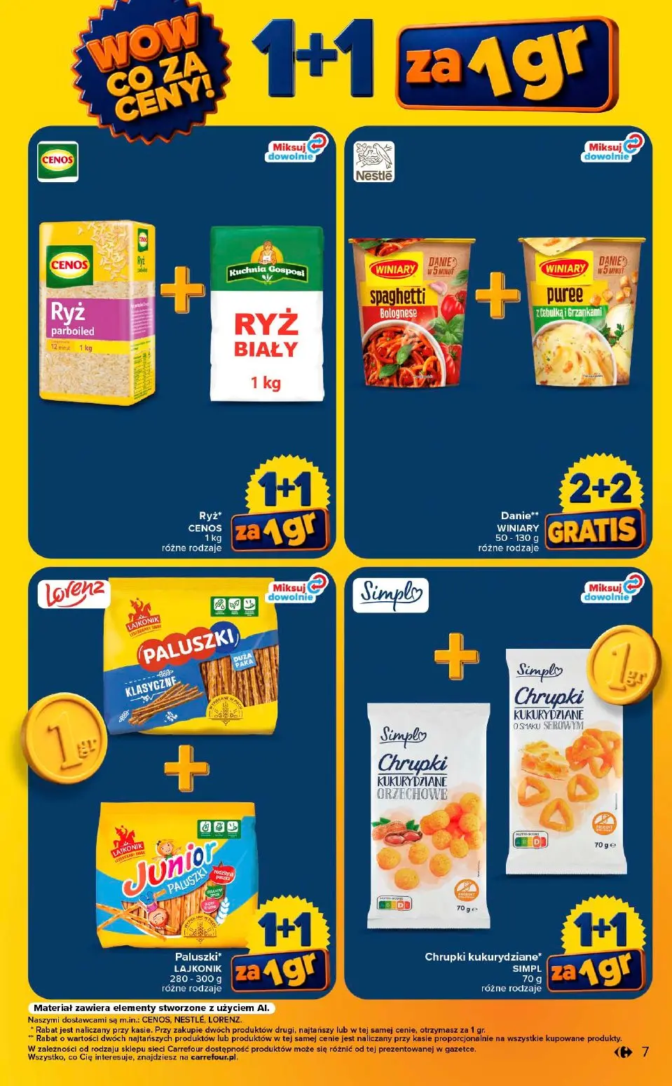 gazetka promocyjna Carrefour Wow co za ceny - Strona 7