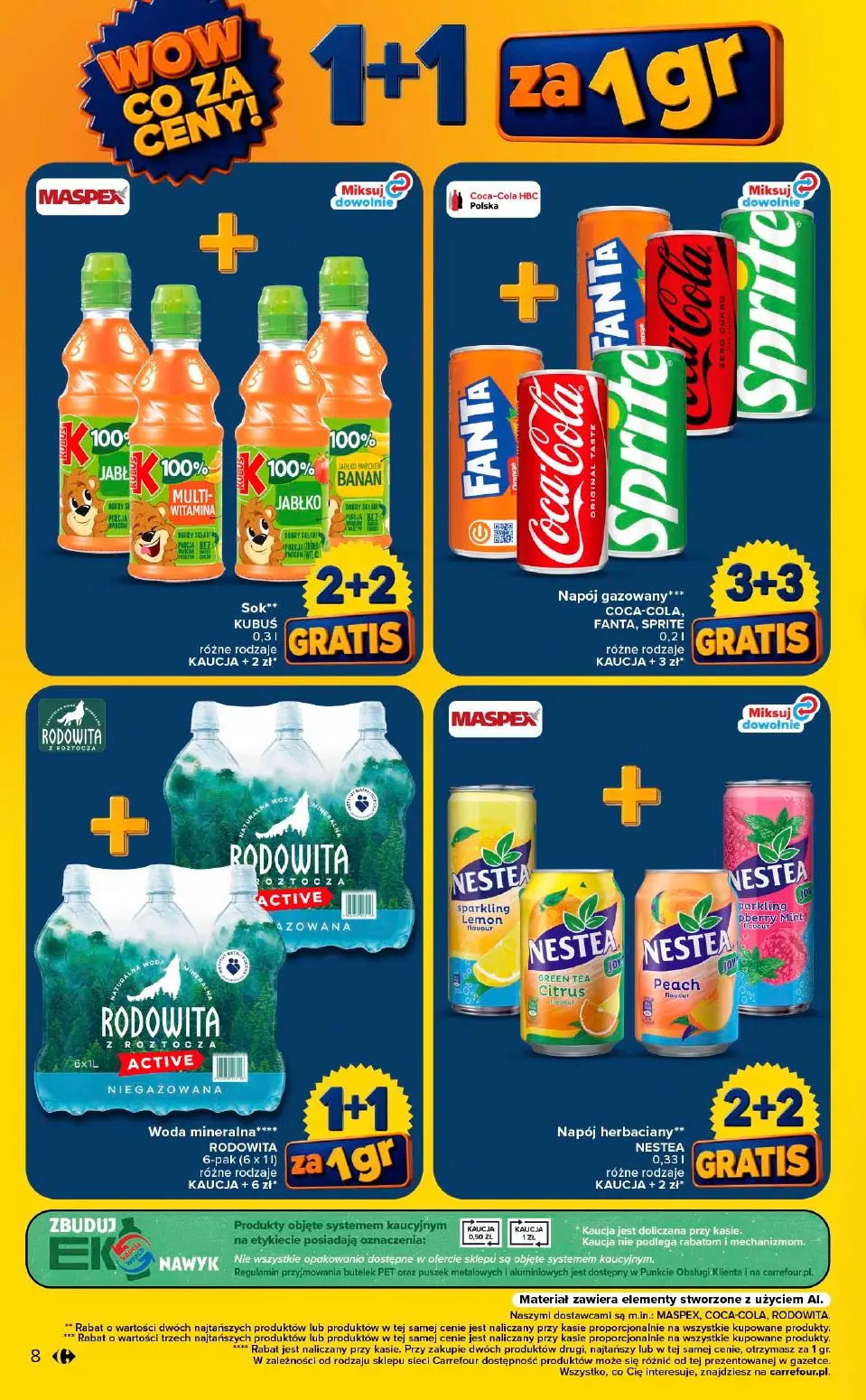 gazetka promocyjna Carrefour Wow co za ceny - Strona 8