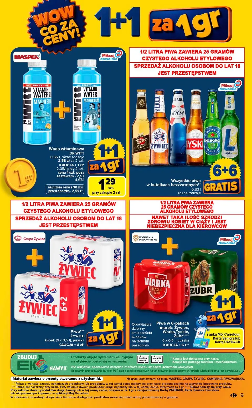 gazetka promocyjna Carrefour Wow co za ceny - Strona 9