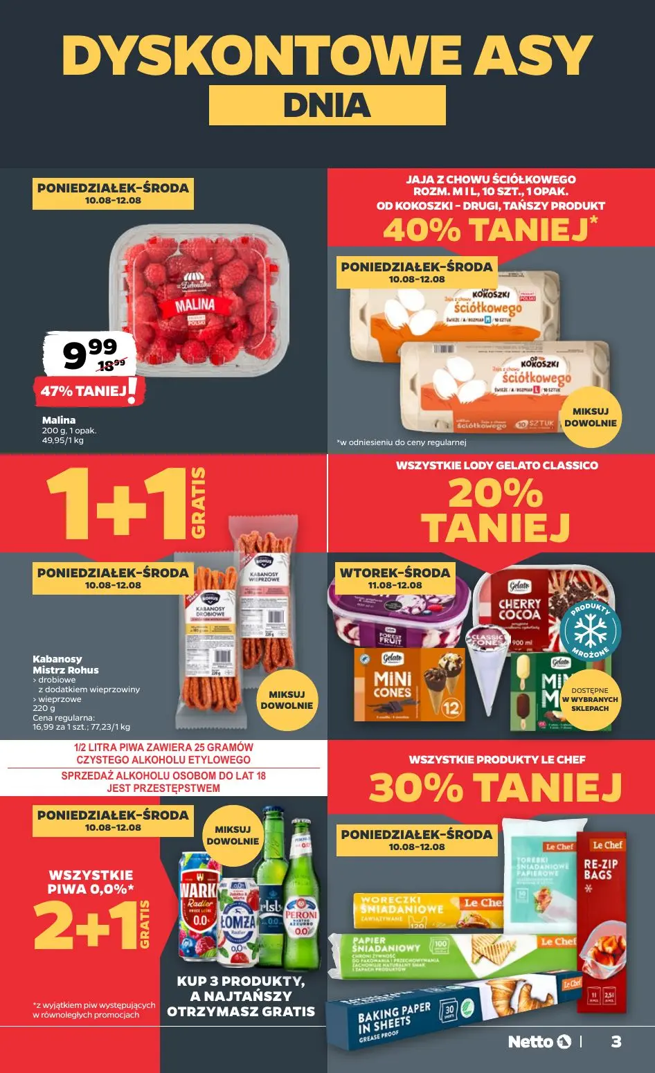 gazetka promocyjna NETTO Gazetka spożywcza - Strona 3