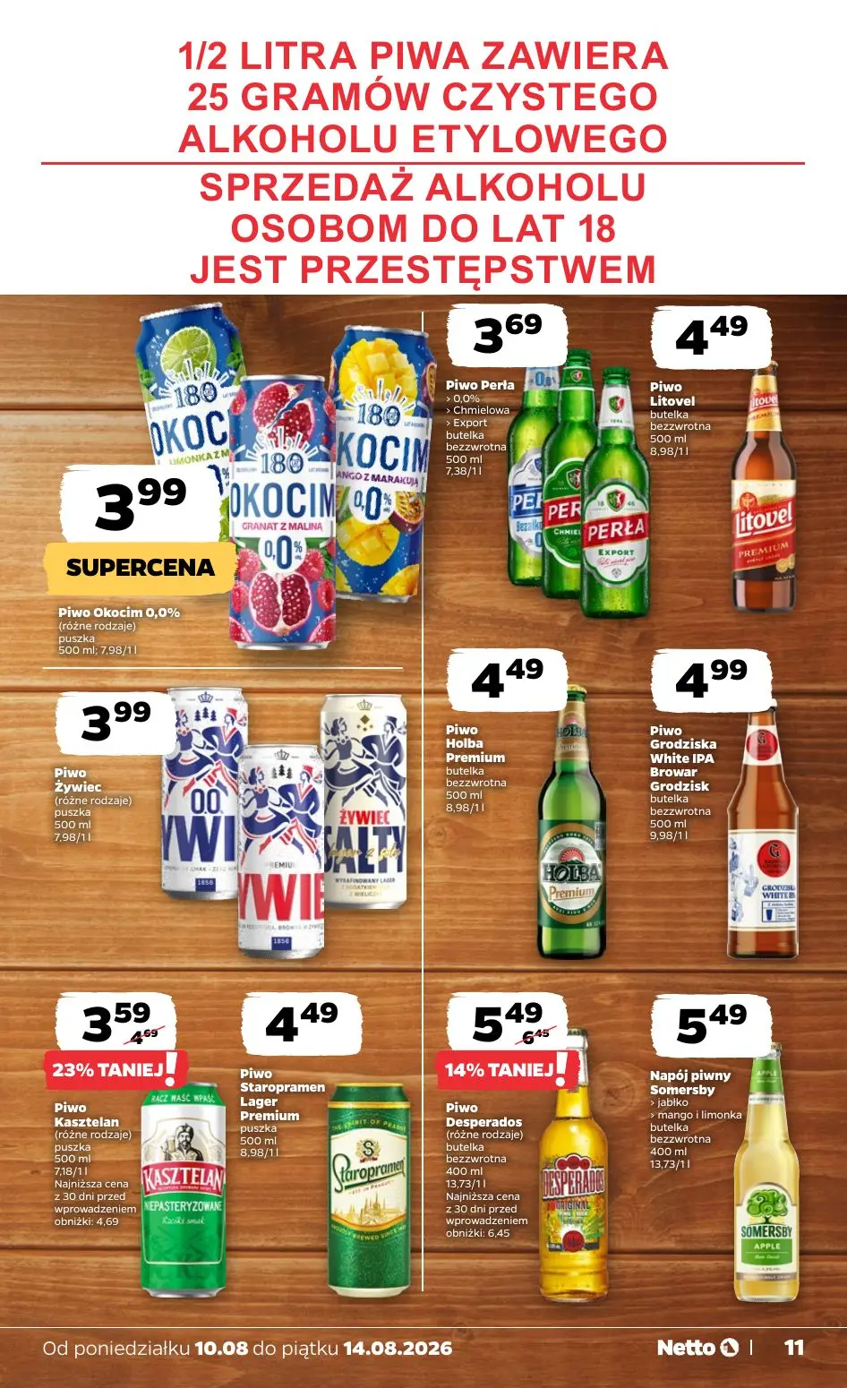 gazetka promocyjna NETTO Gazetka spożywcza - Strona 11