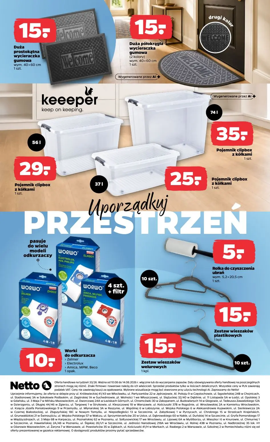 gazetka promocyjna NETTO Temat tygodnia: Porządkowanie i organizacja 🗃️ - Strona 3