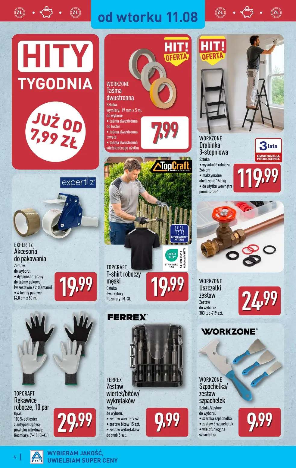 gazetka promocyjna ALDI Wygodna odzież i nie tylko! - Strona 4