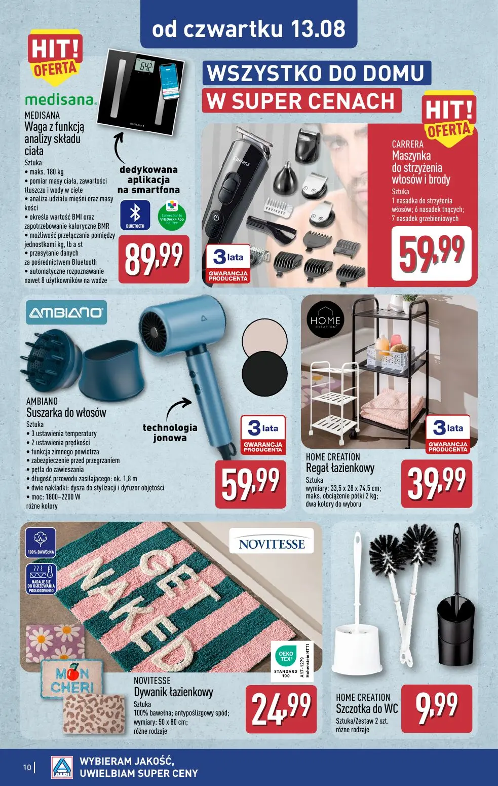 gazetka promocyjna ALDI Wygodna odzież i nie tylko! - Strona 10