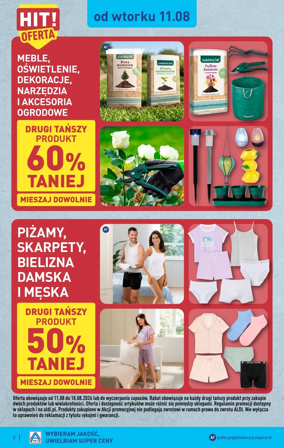 gazetka promocyjna ALDI Oferta od 11.08 - Strona 2