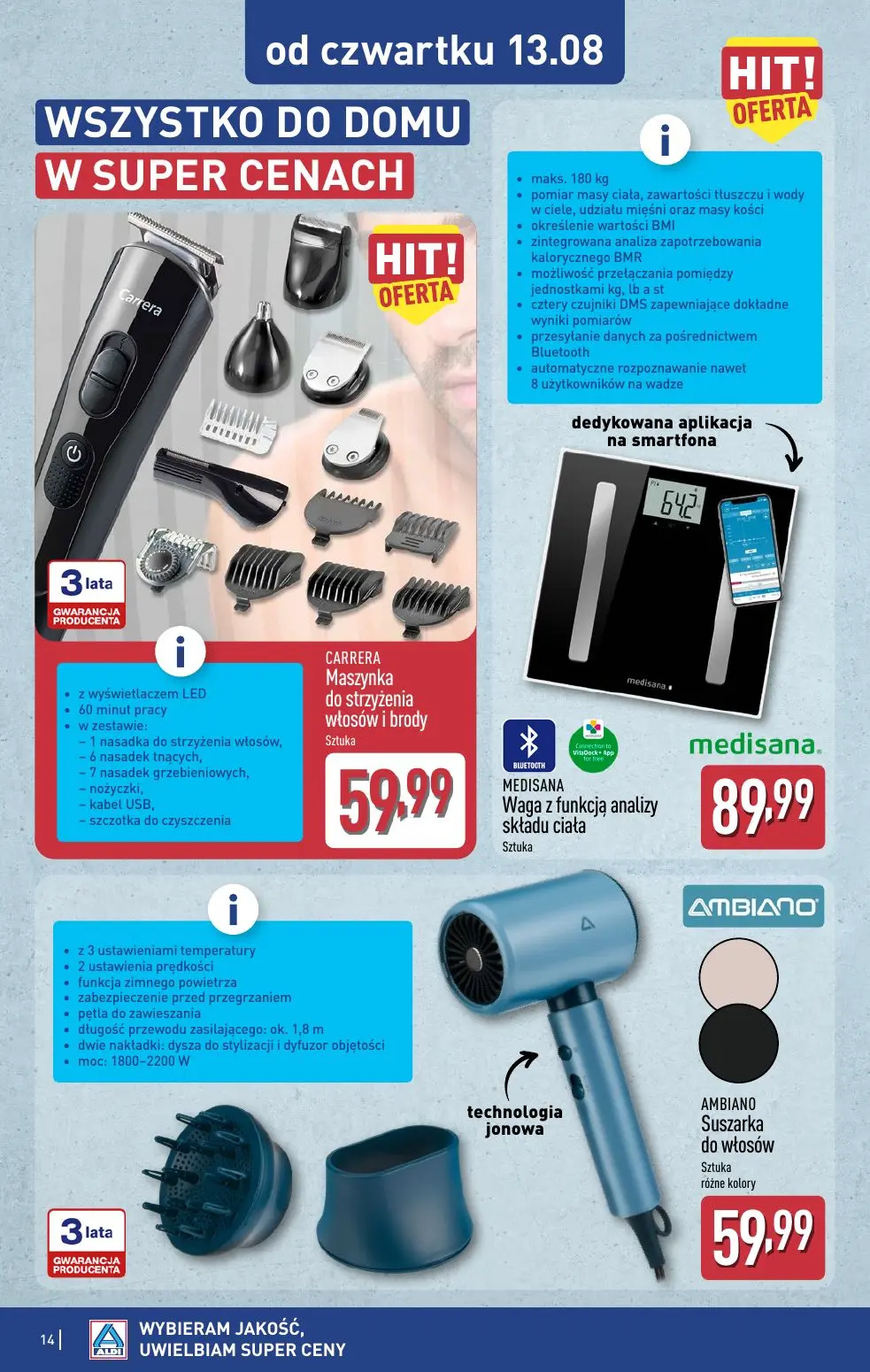 gazetka promocyjna ALDI Oferta od 11.08 - Strona 14